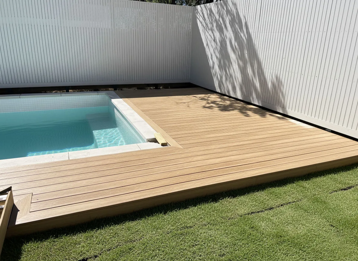 Mona Vale - Hardwood Pool Deck